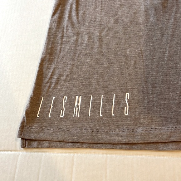 Reebok LES MILLS Gray Strappy Tank Top - Size XS - Picture 2 of 4